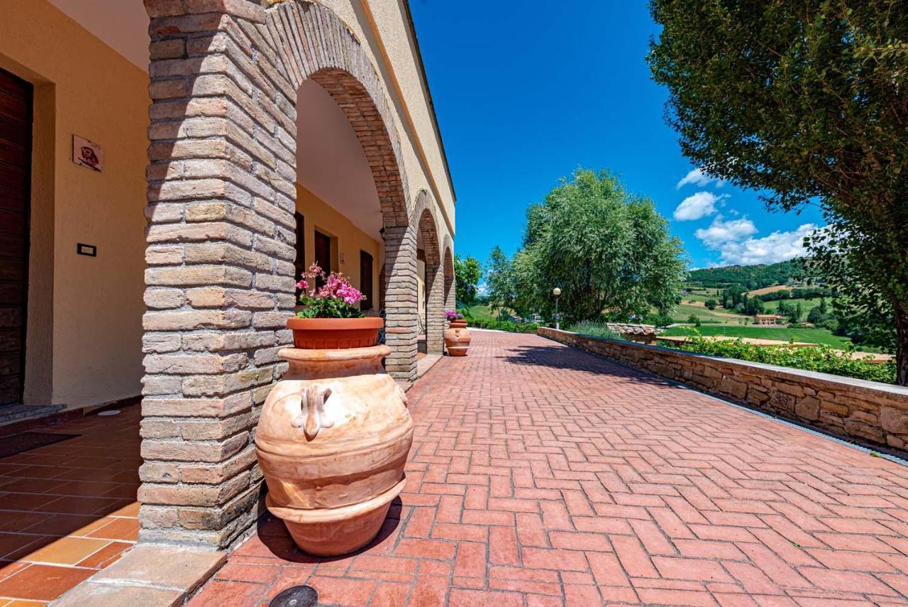 Vila Abadia Farneto Gubbio Exteriér fotografie