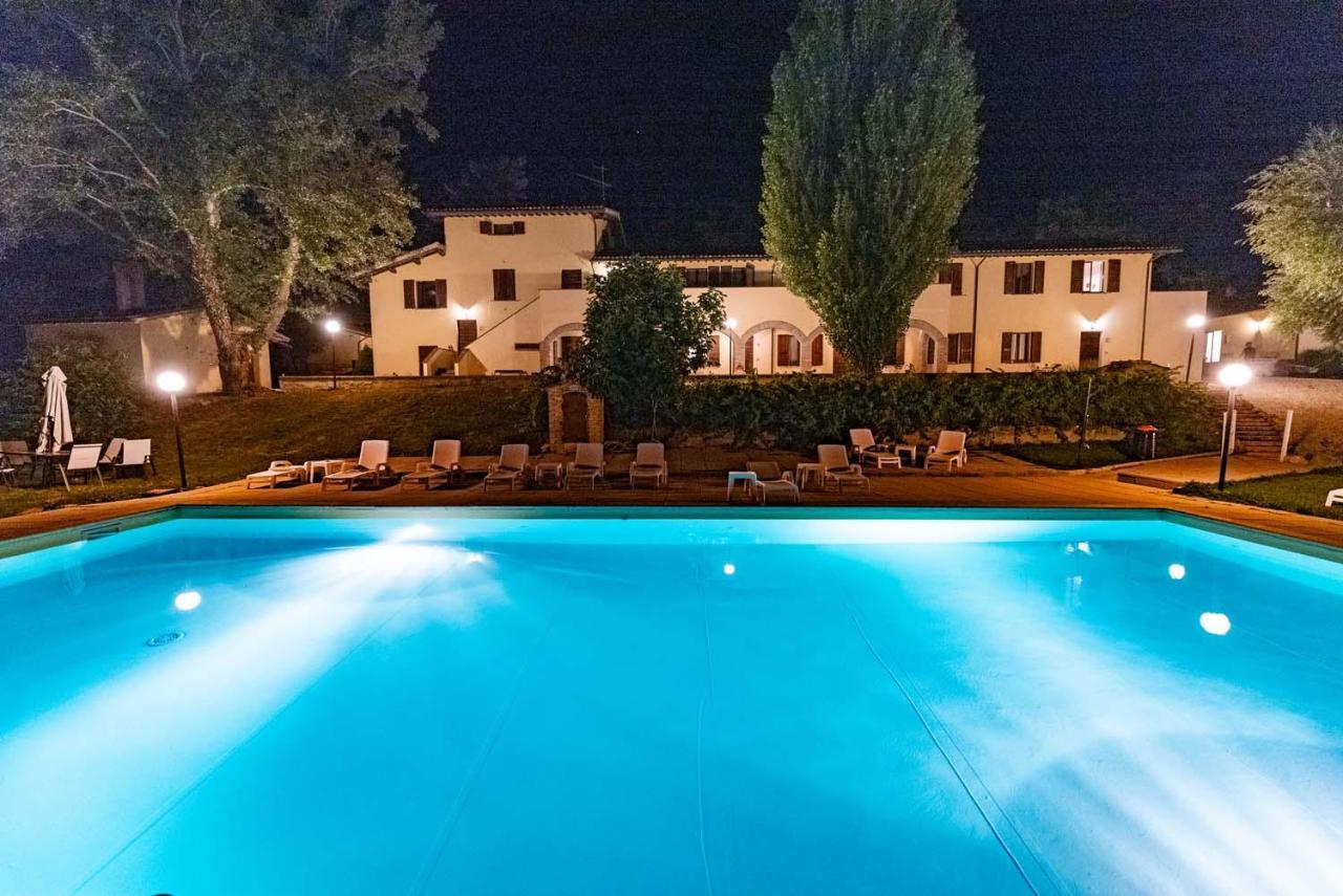 Vila Abadia Farneto Gubbio Exteriér fotografie