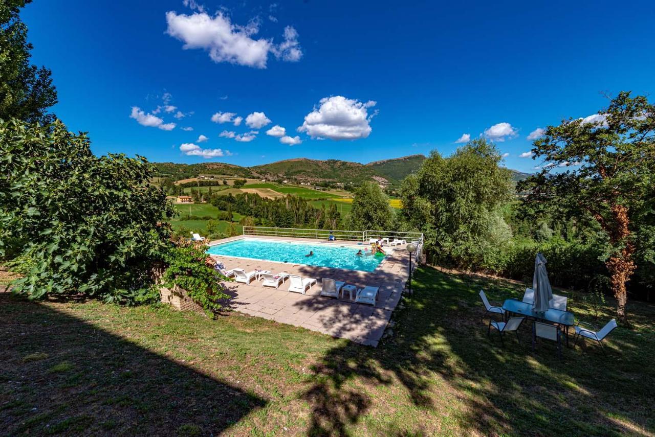 Vila Abadia Farneto Gubbio Exteriér fotografie