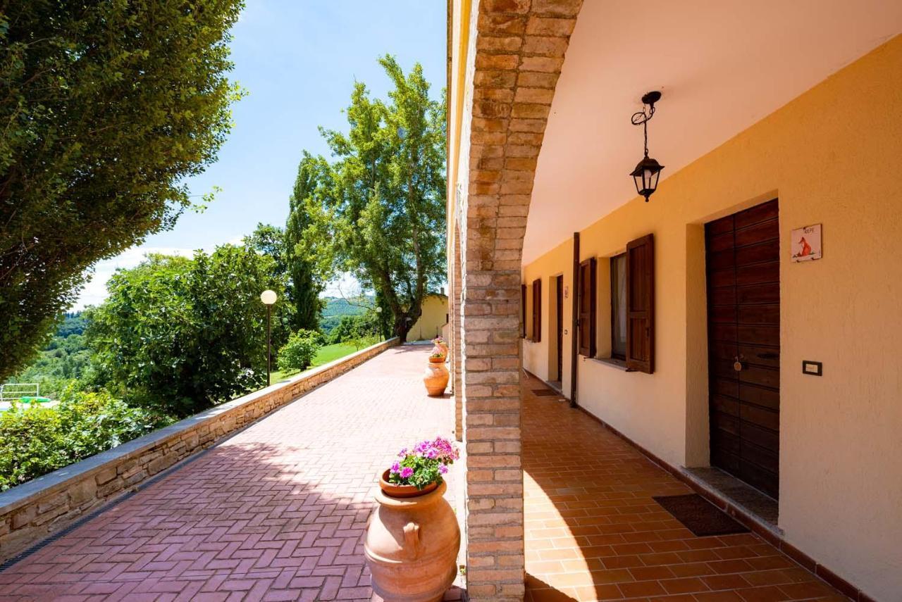 Vila Abadia Farneto Gubbio Exteriér fotografie