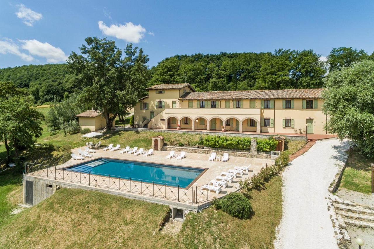 Vila Abadia Farneto Gubbio Exteriér fotografie